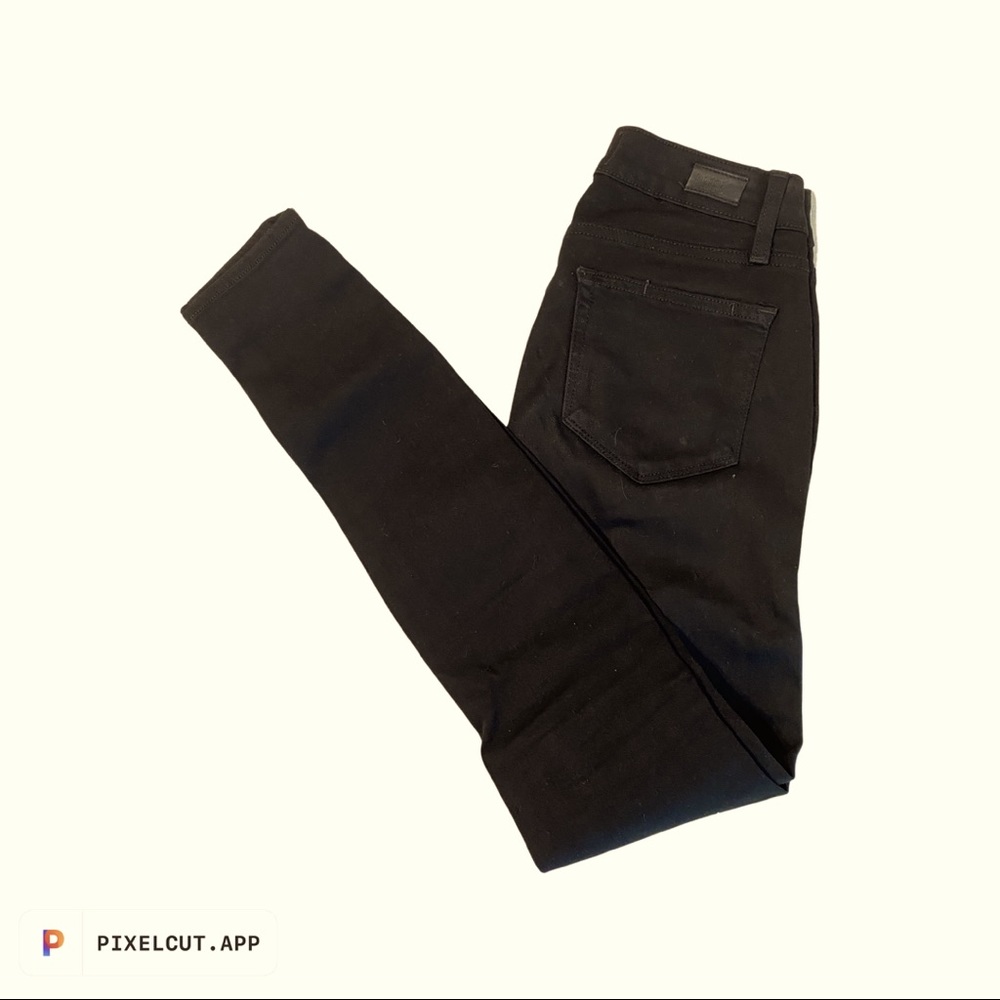 Paige Verdugo Mid Rise Ankle Skinny Jeans